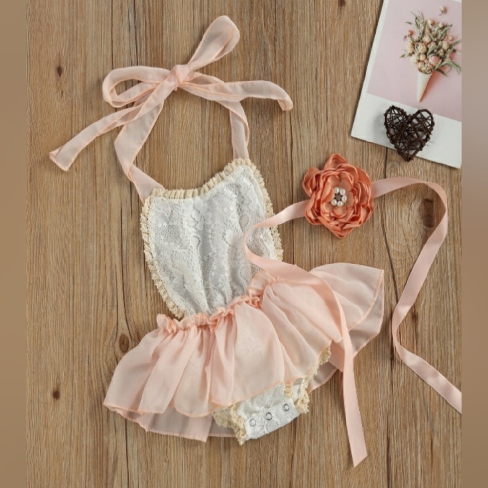 Baby Girl Photo Prop Outfit